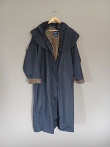 jack murphy long raincoat ladies size 16