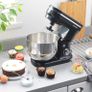 Stand Mixer with 6 Speed Settings, 5 L, Includes Whisk, Dough Hook, Beater, Removable Splash Guard, 1200 W, Perfect for Cakes & Bread, Stainless Steel (FREE POSTAGE) Image 3