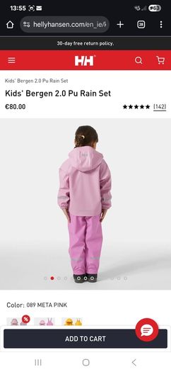 Helly Hansen Bergin Rain Set
