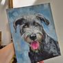 Irish Wolfhound - oil painting Image 7