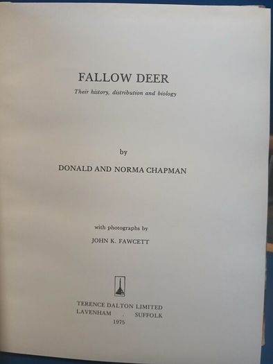Fallow Deer book