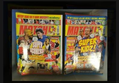 Match Football Magazines