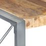 Dining Table 140x140x75 cm Rough Mango Wood Image 2