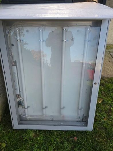 4 x large commercial light boxes
