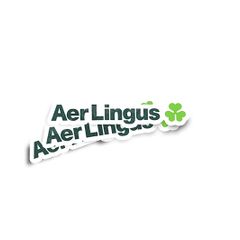 Aer Lingus 1974-1996 Glossy Stickers 3-Pack