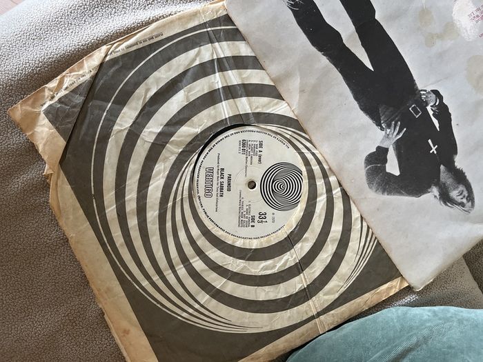 Black sabbath - paranoid - vertigo label UK original