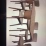 table and six chairs Image 2