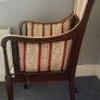 Vintage Edwardian Inlaid Armchair Image 2