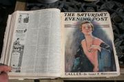book THE  SATURDAY EVNING POST january 1 1927 to february 26 1927 in a book