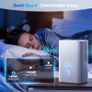 2.7L Dehumidifiers for Home Electric Dehumidifier for Bedroom Quiet & Touch Control Dehumidifier for Bathroom,10-Hour Timer,Auto Shut-Off & 7 LED Dehumidifiers for Wardrobe Closet R  850ML/24H Image 4