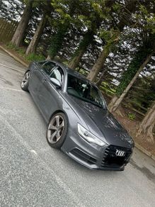 audi a6 c7 sline breaking
