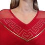 Long Large Blouse Oversized Women's Tunic Image 5