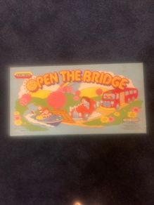 Vintage  80's "Open The Bridge" Board Game.