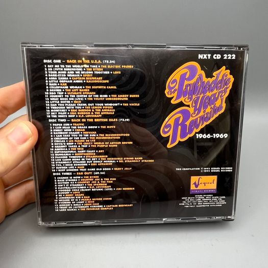 Various - The Psychedelic Years Revisited 3CDs + Booklet