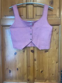beautiful womens Zara waistcoat /vest