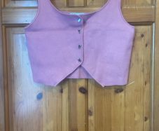 beautiful womens Zara waistcoat /vest