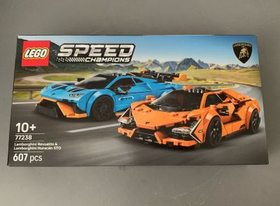 LEGO 77238 Speed Champions Lamborghini Revuelto & Huracan STO Sealed