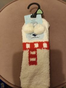 childrens snowman festive socks