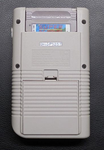 GameBoy Original Classic DMG-01 with New Glass Lens + Super R.C. Pro-Am