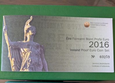 2016 Proof Euro coin set, "Proclamation of the Irish Republic"