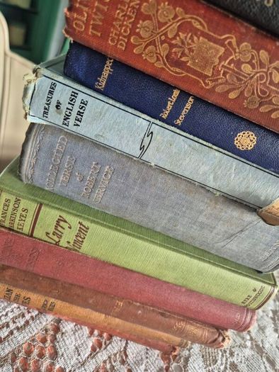 11 Vintage old books