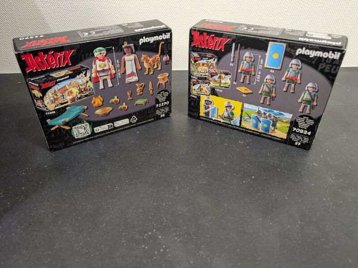 Playmobil 71270 & 70934 Asterix sets