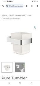 Bathroom Tumbler Holder & Cup
