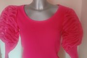 BNWT River Island Bright Pink Berlin Doll blouse size UK14 EU40/42 Postage included