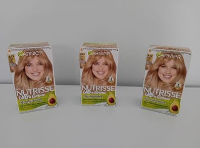 Garnier Nutrisse Hair Dye x 3 Boxes