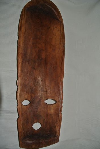 Two Large Wooden Masks