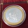silver plated token Image 3