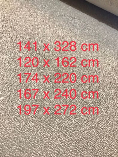 carpet, 5 pieces
