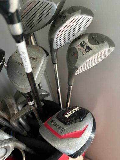 golf club with bag
