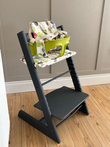 Stokke Tripp Trapp High Chair with Baby Set, Harness & Cushion