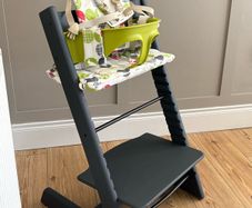 Stokke Tripp Trapp High Chair with Baby Set, Harness & Cushion