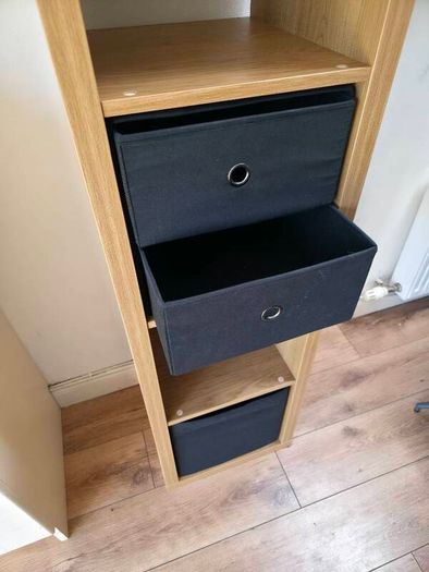 Ikea Kallax with 2 drawers and cube - needs to go this weekend