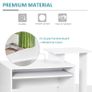 Computer Desk with Sliding Keyboard Tray Storage Drawer Shelf Home Office Workstation (FREE POSTAGE) Image 7