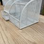 White Mesh Desk Organiser/ Stationery holder Image 2