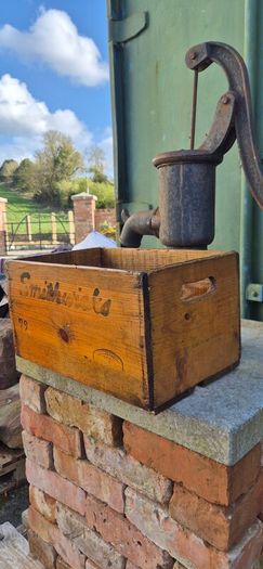 old beer bottle box