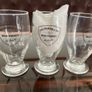 Vintage set of 3 John Power & Son Irish Whiskey Glasses Image 9