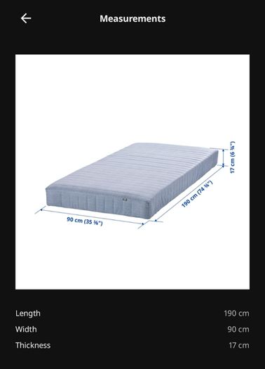 Single Mattress