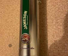 Jameson Whiskey Presentation Metal Tube Tin