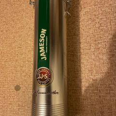 Jameson Whiskey Presentation Metal Tube Tin