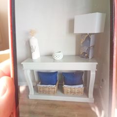 table grey console soiled piece payed 600 for it