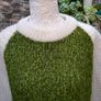 Vintage Aran SweaterSize Small to medium  Measurements are in the photos Image 4