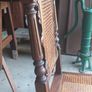 Antique Chairs by Lozano Set of 4 very strong well made Image 9