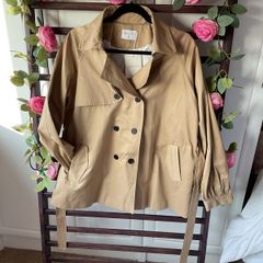 trench Bnwt size small trench coat jacket size small compania fantastica