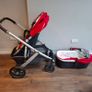 UPPAbaby Vista (2015-2019 Model) Red - Complete Bundle with Rumble Seat, Bassinet & Accessories Image 8