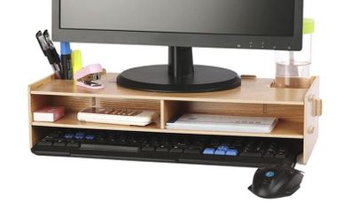 Wooden Monitor Stand