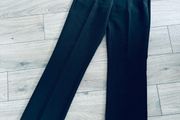 Straight leg black trousers XS